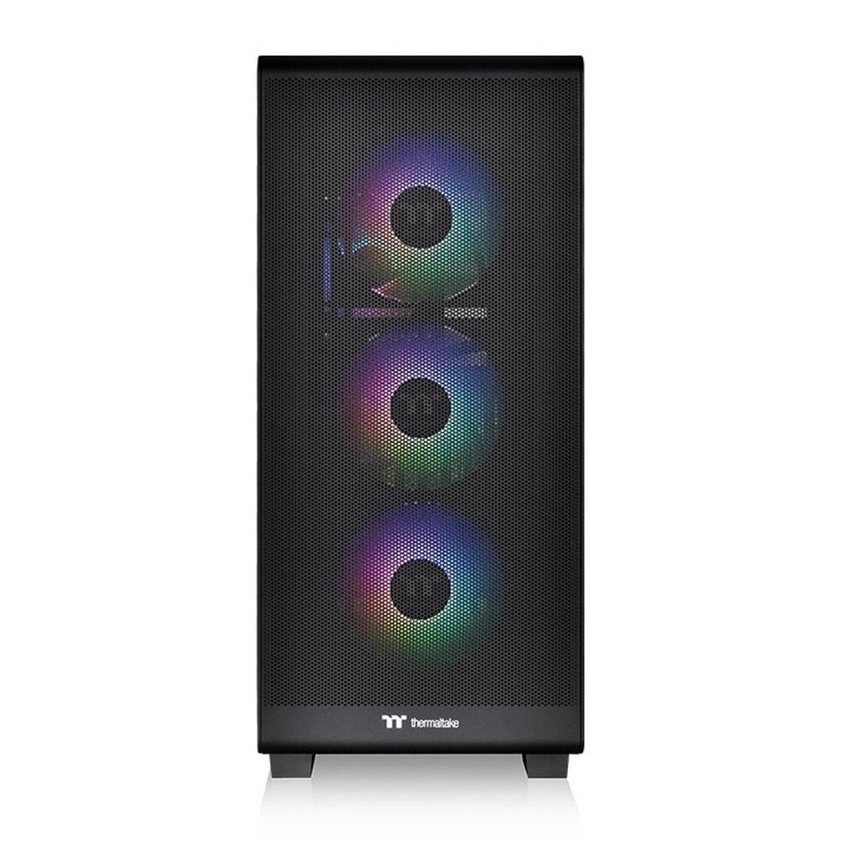 Корпус Thermaltake S250 TG ARGB Mid Tower Chassis (CA-1Y6-00M1WN-00) Black Win1 SPCC/Tempered Glass* 1/CT120 ARGB Fan*4/Brown Box