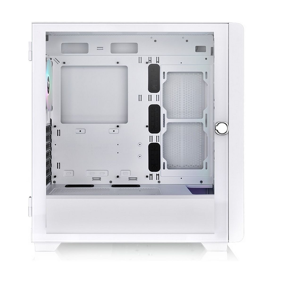 Корпус Thermaltake S250 TG ARGB Mid Tower Chassis (CA-1Y6-00M1WN-00) Snow White/Win1 SPCC/Tempered Glass* 1/CT120 ARGB White Fan*4/Brown Box