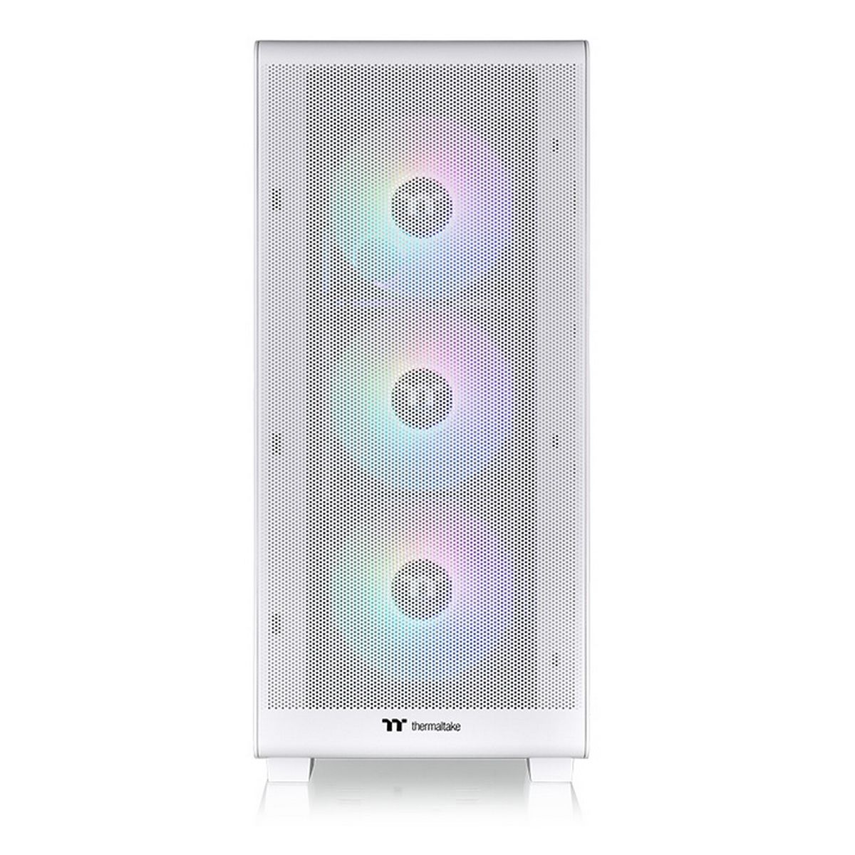 Корпус Thermaltake S250 TG ARGB Mid Tower Chassis (CA-1Y6-00M1WN-00) Snow White/Win1 SPCC/Tempered Glass* 1/CT120 ARGB White Fan*4/Brown Box