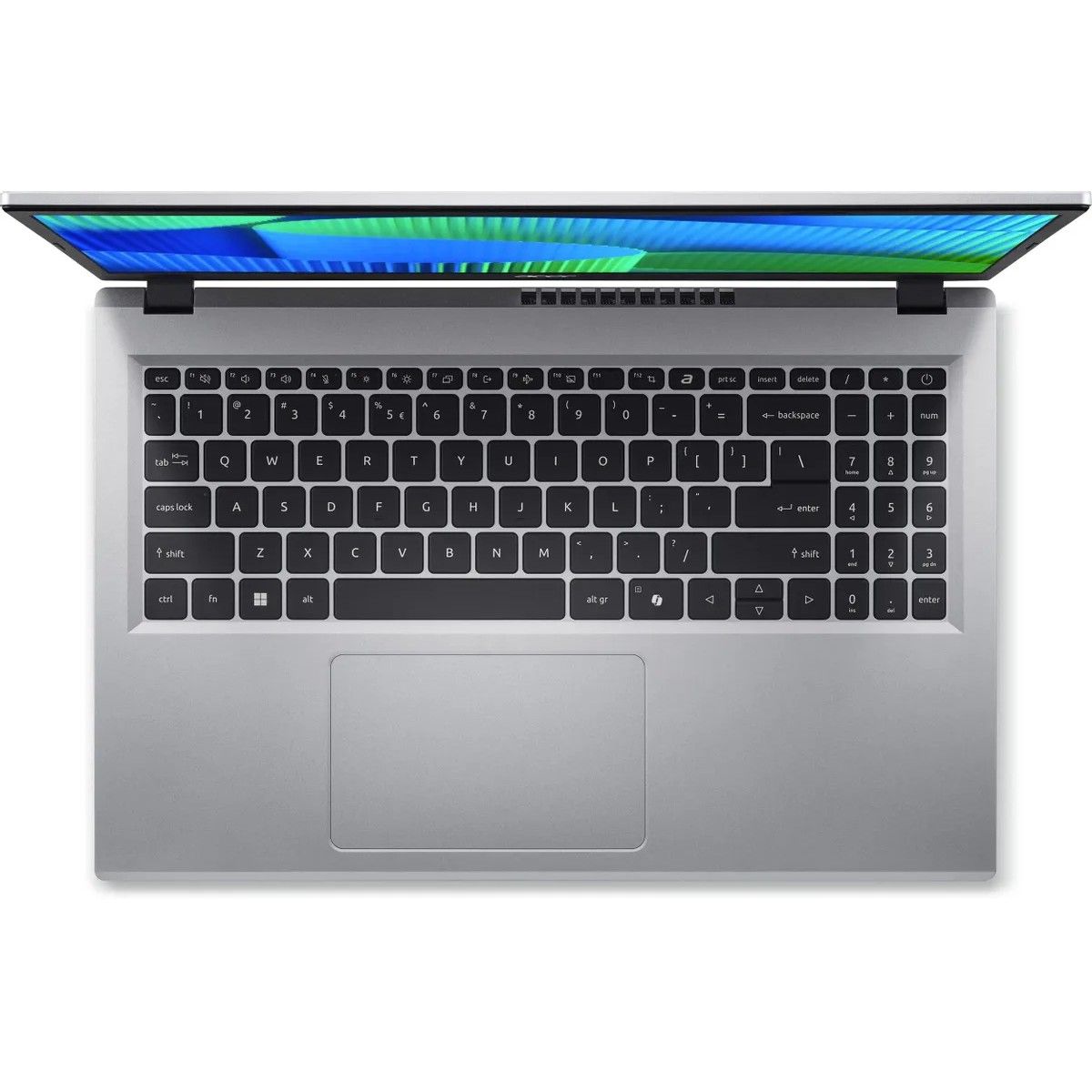 Ноутбук Acer Extensa 15 EX215-34-C2LD Intel N100/8Gb/SSD512Gb/15.6"/IPS/FHD/60Hz/NoOS/Silver (NX.EHTCD.002)