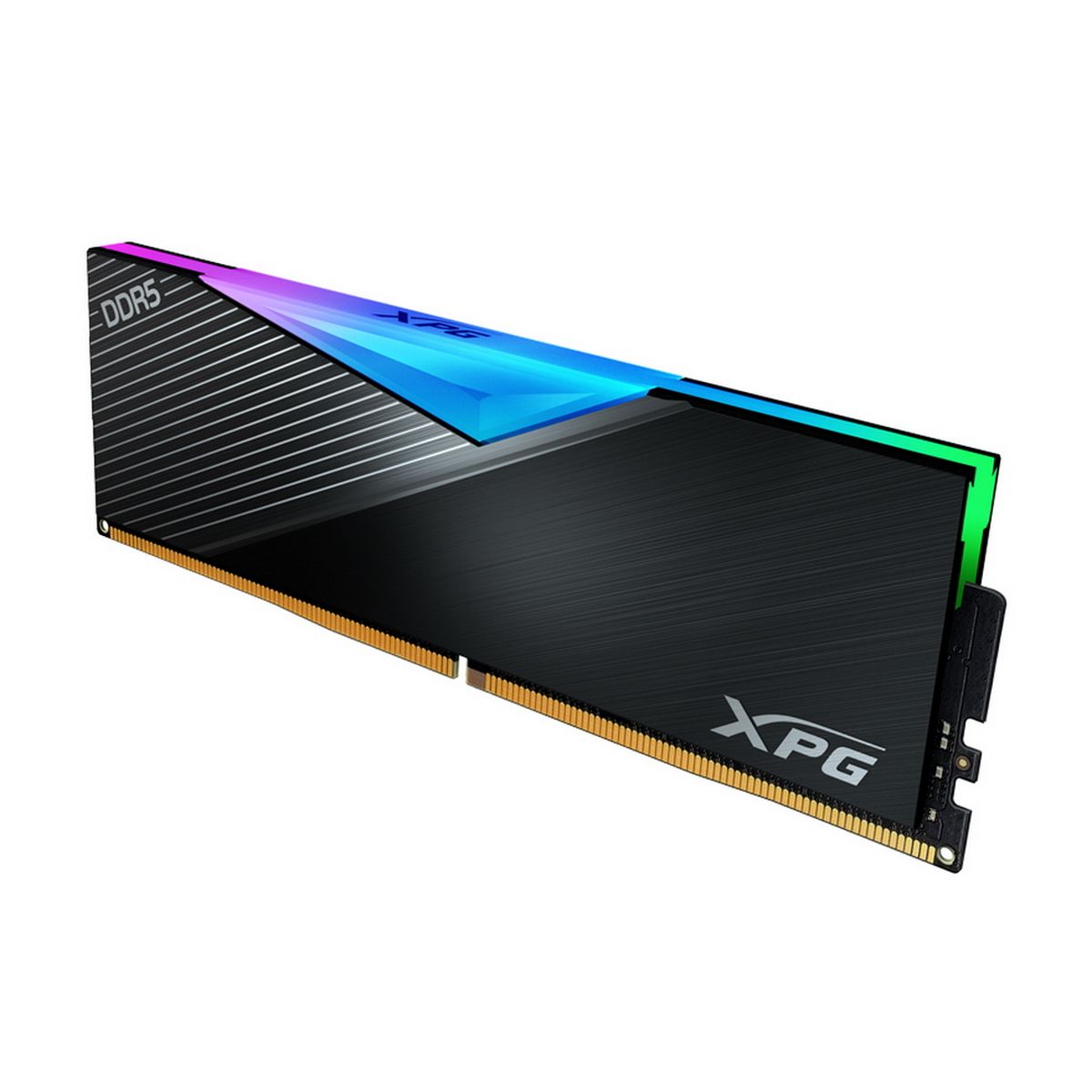 Комплект модулей памяти ADATA 32GB DDR5 5200 DIMM XPG Lancer Black RGB Gaming Memory AX5U5200C3816G-DCLARBK Non-ECC, CL38, AX5U5200C3816G-DCLARBK 1.25V, Heat Shield, Kit (2x16GB), RTL (936776)