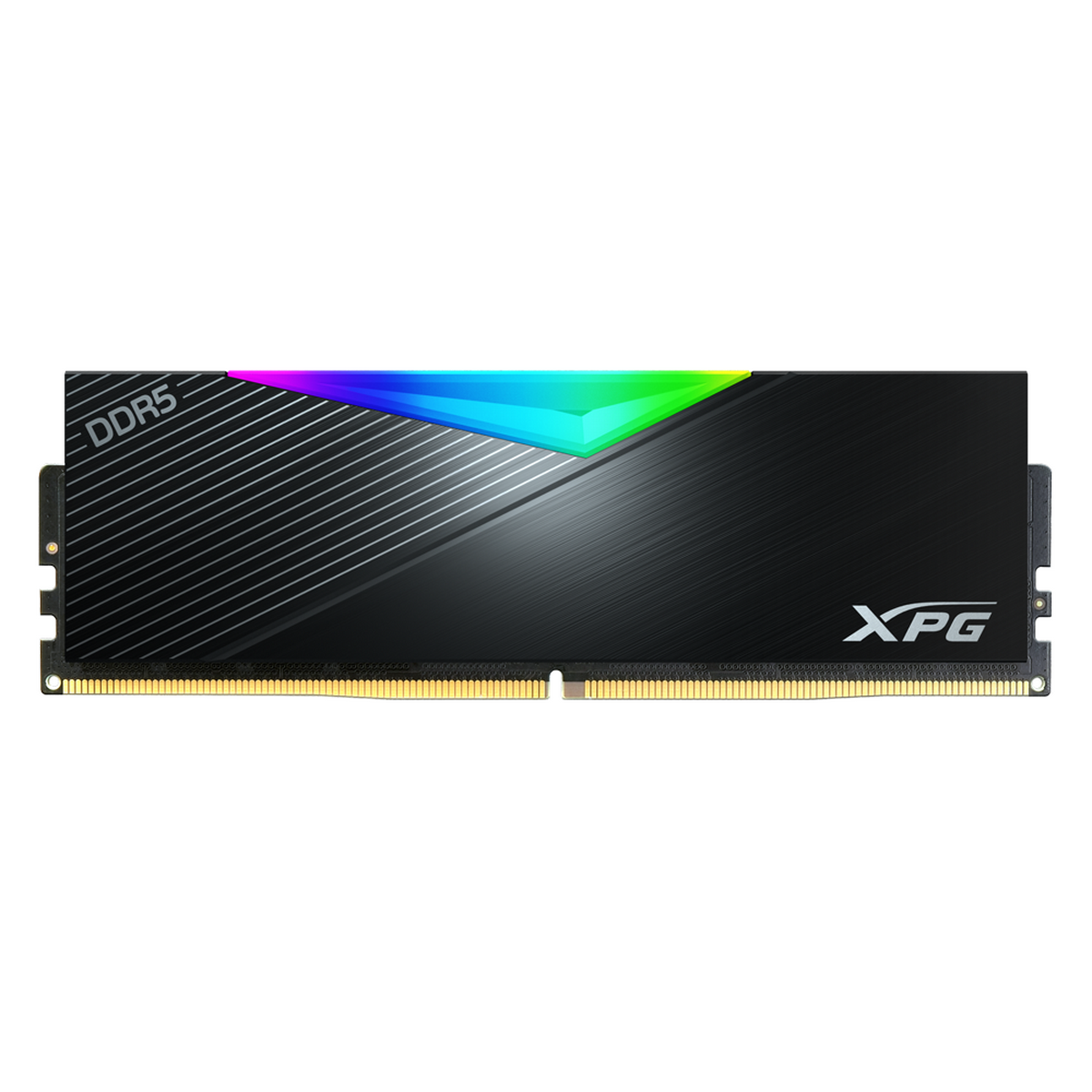 Комплект модулей памяти ADATA 32GB DDR5 5200 DIMM XPG Lancer Black RGB Gaming Memory AX5U5200C3816G-DCLARBK Non-ECC, CL38, AX5U5200C3816G-DCLARBK 1.25V, Heat Shield, Kit (2x16GB), RTL (936776)