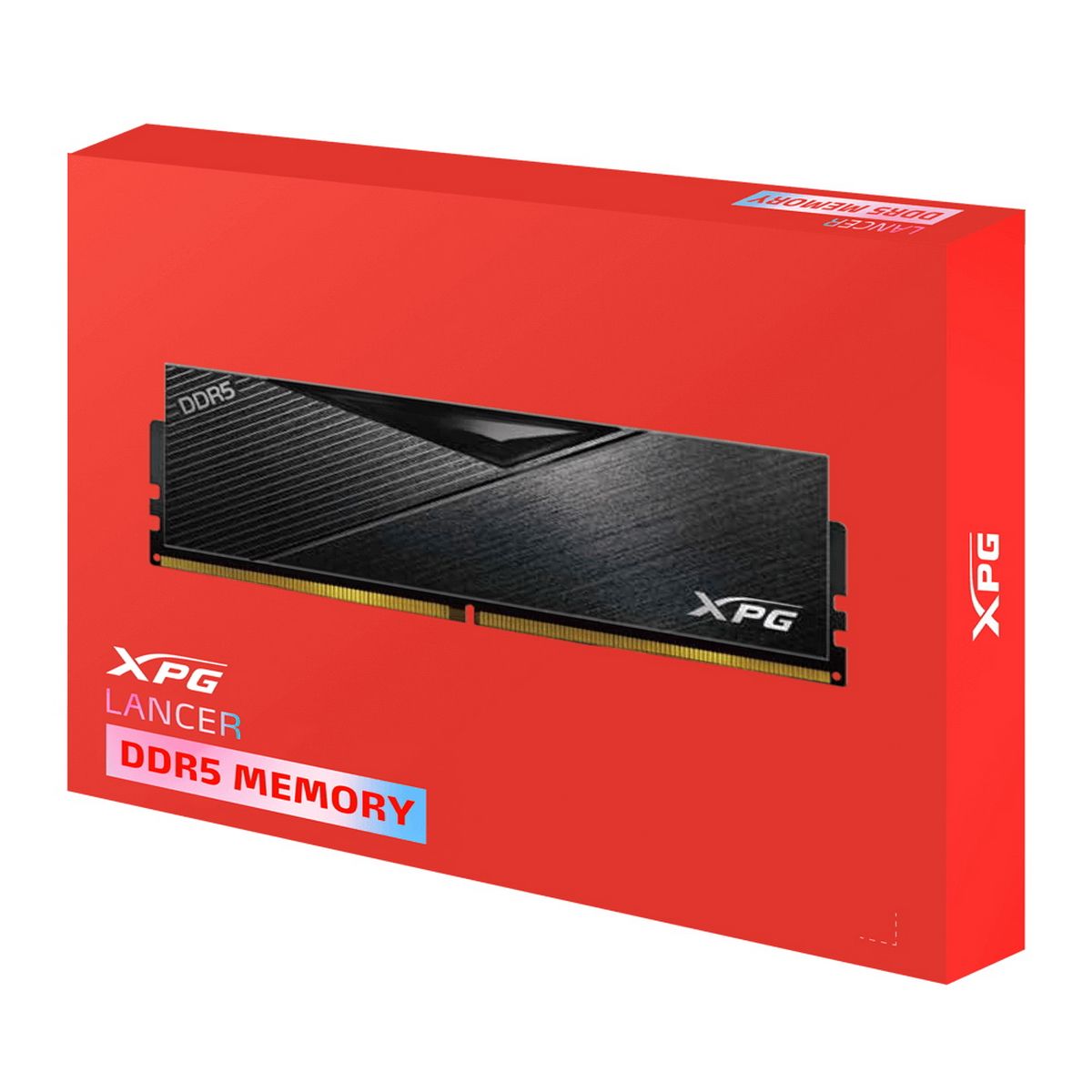 Комплект модулей памяти ADATA 32GB DDR5 5200 DIMM XPG Lancer Black Gaming Memory AX5U5200C3816G-DCLABK Non-ECC, CL38, AX5U5200C3816G-DCLABK 1.25V, Heat Shield, XMP 3.0, Kit (2x16GB), RTL (936752)