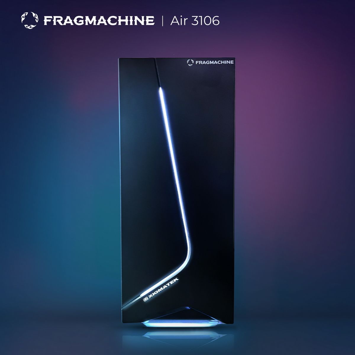 Компьютер FragMachine Air 3106 (i3-12100F, 16GB DDR4, SSD 500Gb, RX 580 8Gb)