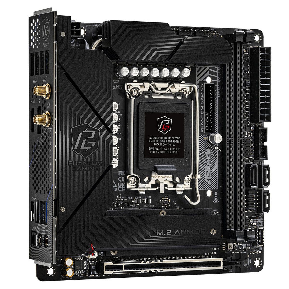 Материнская плата ASRock B760I LIGHTNING WIFI, RTL