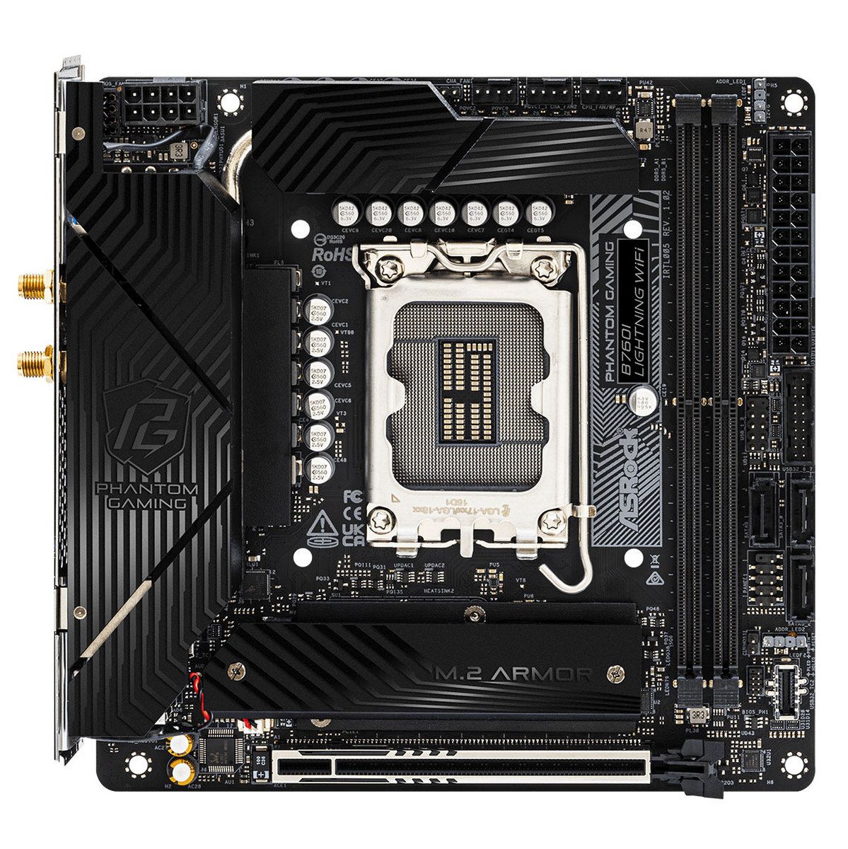 Материнская плата ASRock B760I LIGHTNING WIFI, RTL