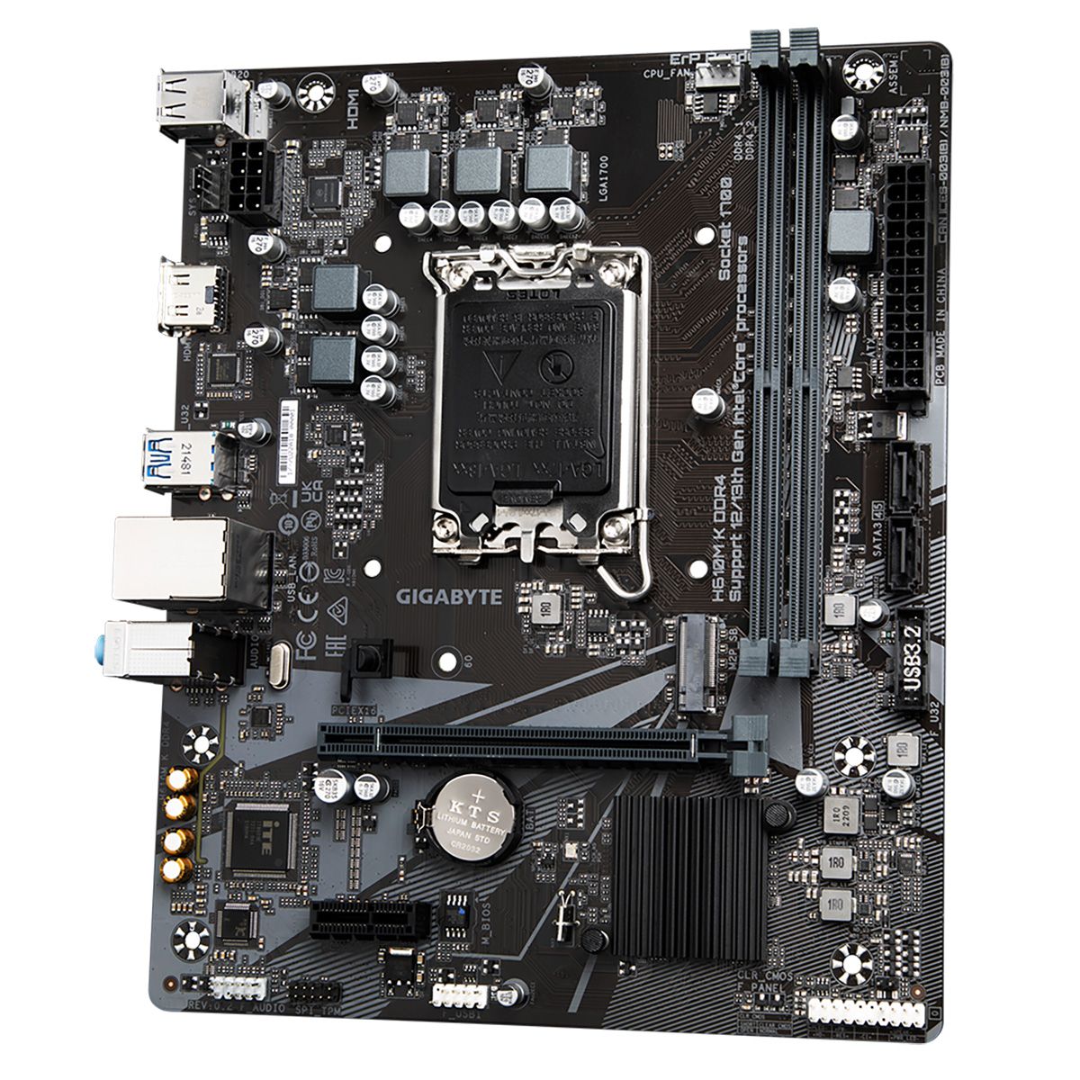 Материнская плата Gigabyte H610M K DDR4 RTL