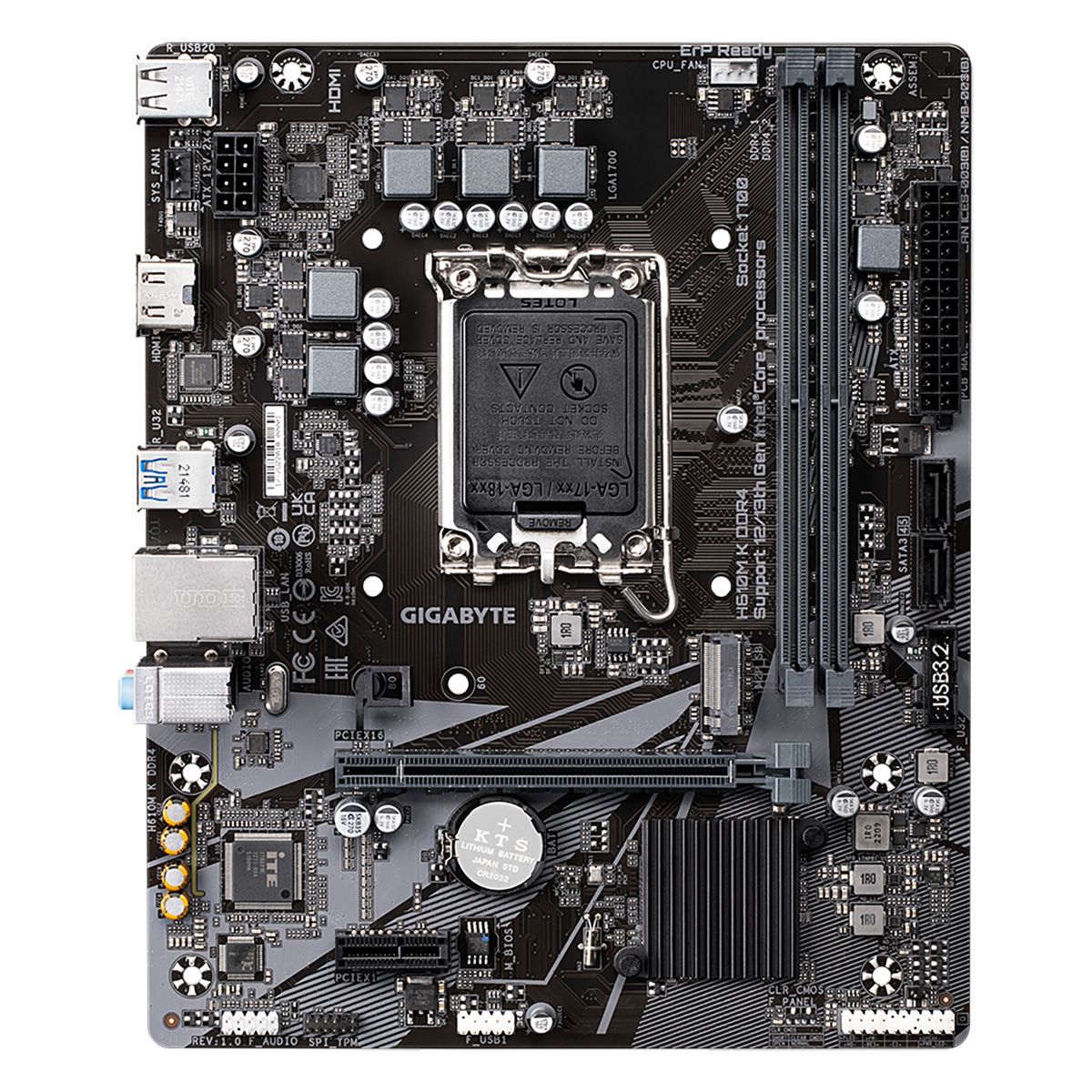 Материнская плата Gigabyte H610M K DDR4 RTL