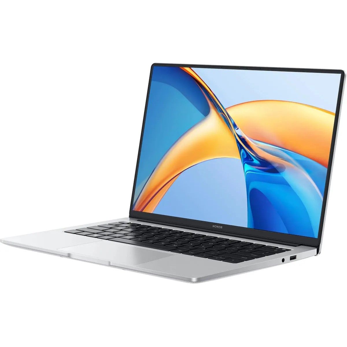 Ноутбук HONOR MagicBook X 14 FRI-H56 AMD Ryzen 5 7640HS/16Gb/SSD512Gb/14"/IPS/WUXGA/1920x1200/60Hz/NoOS/Silver (5301AKAX)