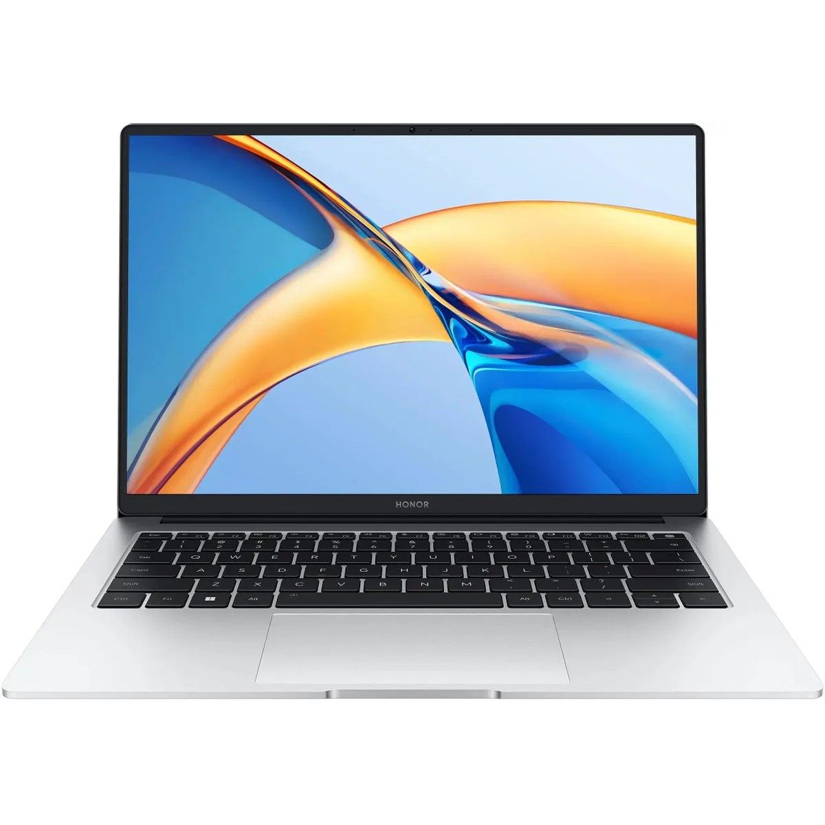 Ноутбук HONOR MagicBook X 14 FRI-H56 AMD Ryzen 5 7640HS/16Gb/SSD512Gb/14"/IPS/WUXGA/1920x1200/60Hz/NoOS/Silver (5301AKAX)