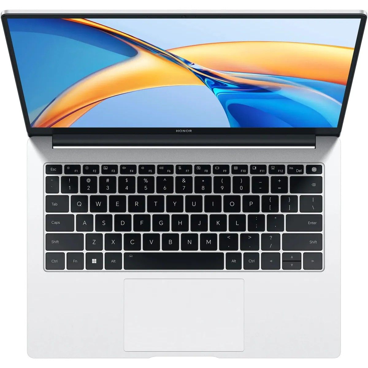 Ноутбук HONOR MagicBook X 14 FRI-H56 AMD Ryzen 5 7640HS/16Gb/SSD512Gb/14"/IPS/WUXGA/1920x1200/60Hz/NoOS/Silver (5301AKAX)