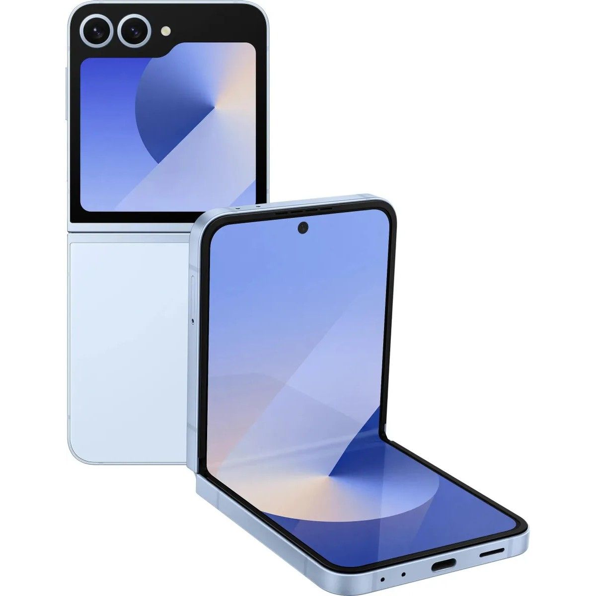 Смартфон Samsung Смартфон Samsung Galaxy Z Flip 6 5G SM-F741B 12+512Gb голубой (SM-F741BLBHCAU)