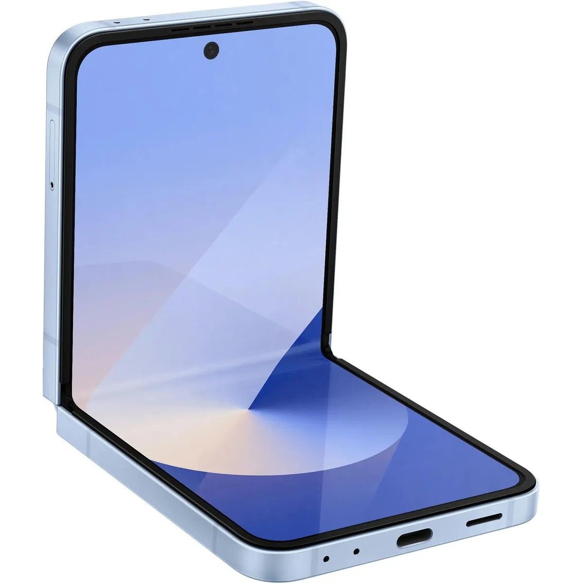 Смартфон Samsung Galaxy Z Flip 6 5G SM-F741B 12+256Gb голубой (SM-F741BLBGCAU)
