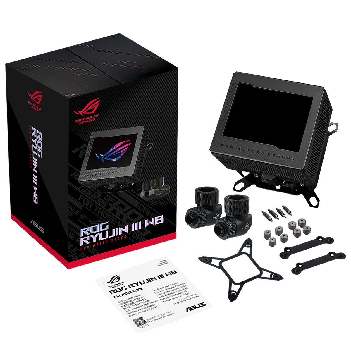 Жидкостная система охлаждения ASUS ROG RYUJIN III WB