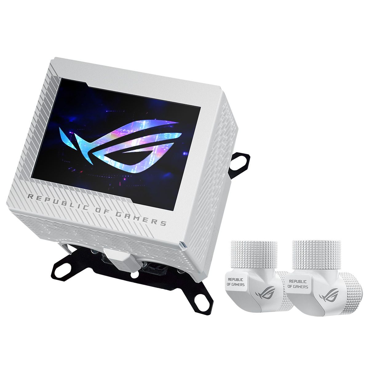 Жидкостная система охлаждения ASUS ROG RYUJIN III WB WHT