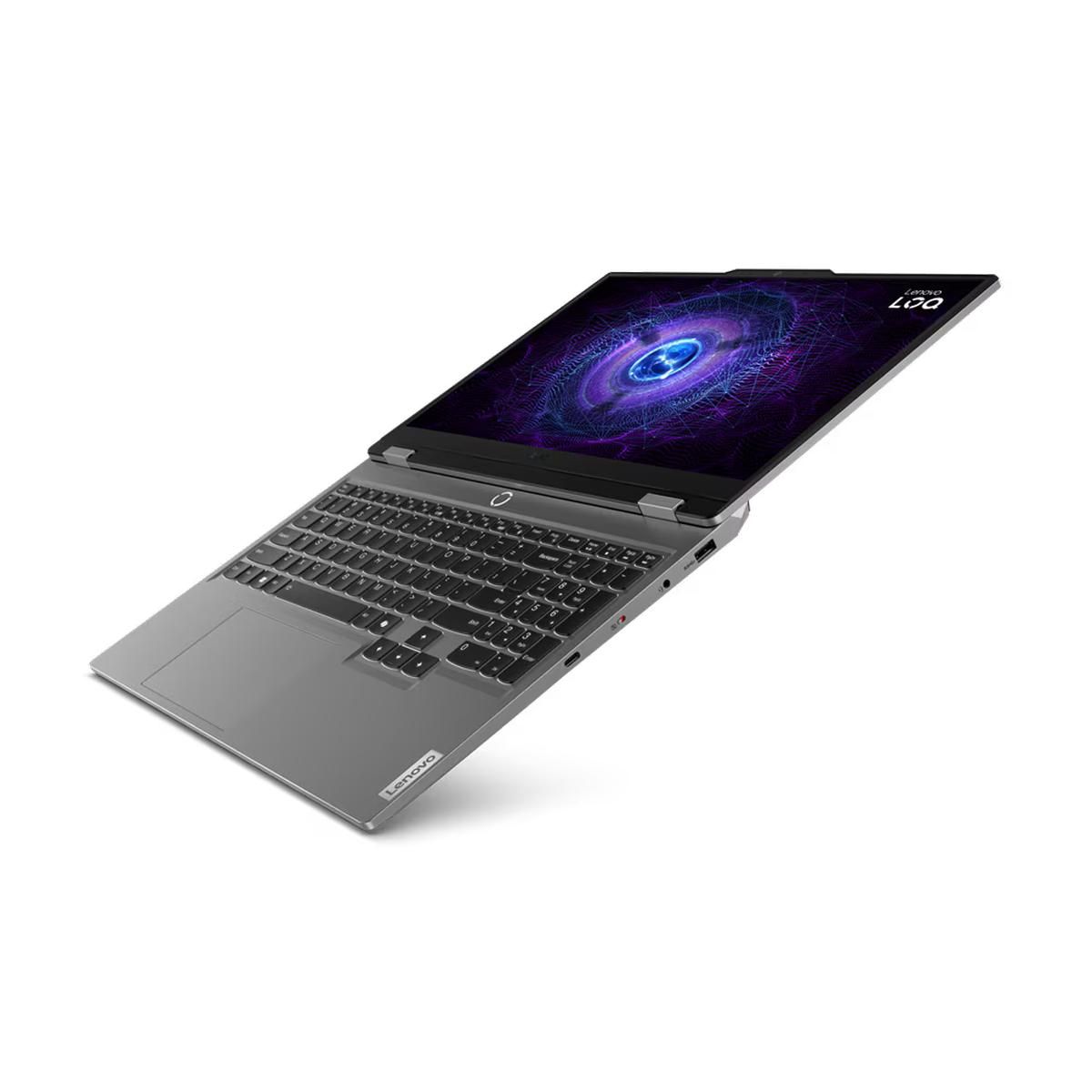 Ноутбук Lenovo LOQ 15IRX9 Core i5-13450HX/16Gb/SSD512Gb/RTX4050 6Gb/15.6"/IPS/FHD/NoOS/grey (83DV00GBRK)