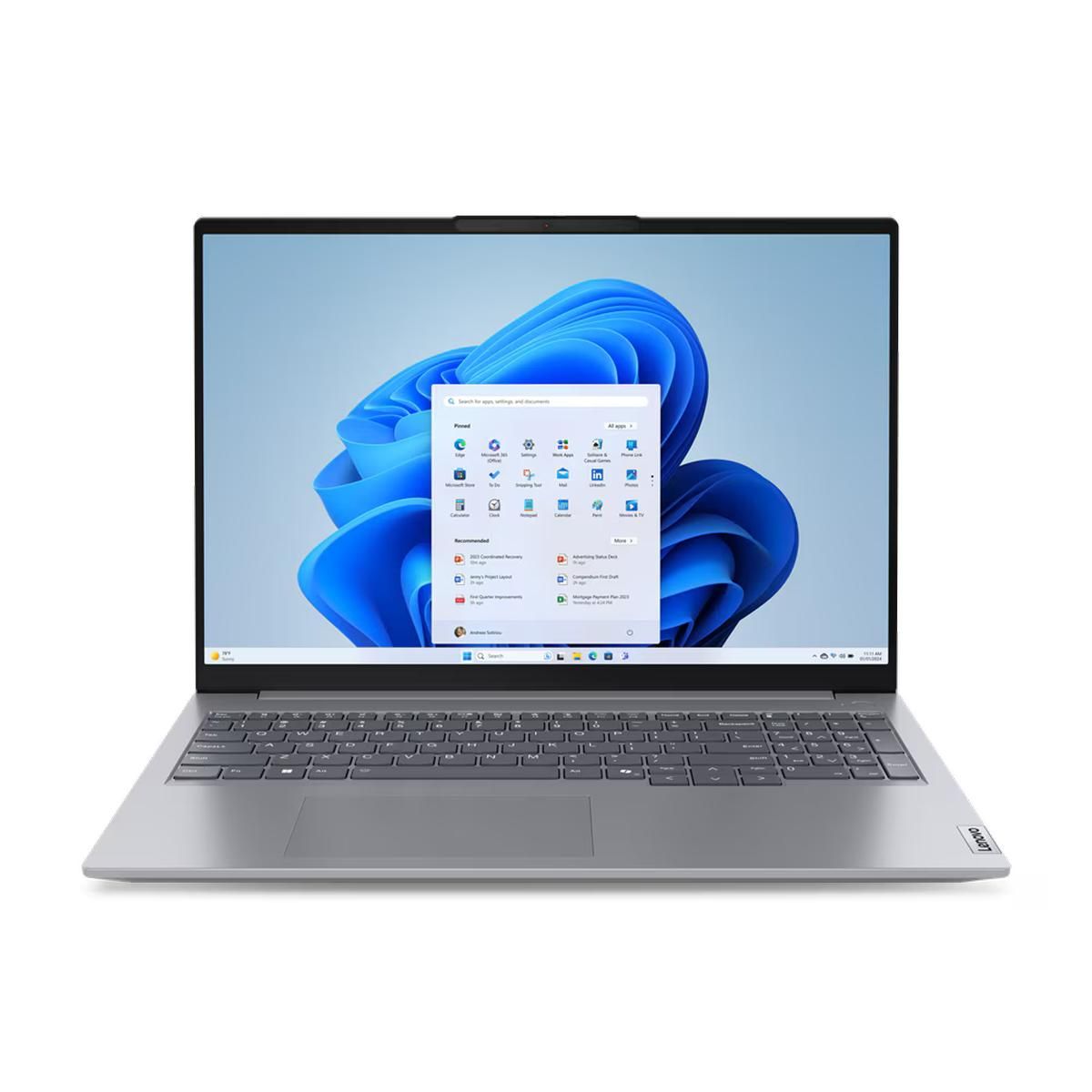 Ноутбук Lenovo ThinkBook 16 G7 IML Intel Core Ultra 5 125U/16Gb/SSD512Gb/16"/IPS/WUXGA/1920x1200/60Hz/Win11Pro/grey (21MS0045RU)