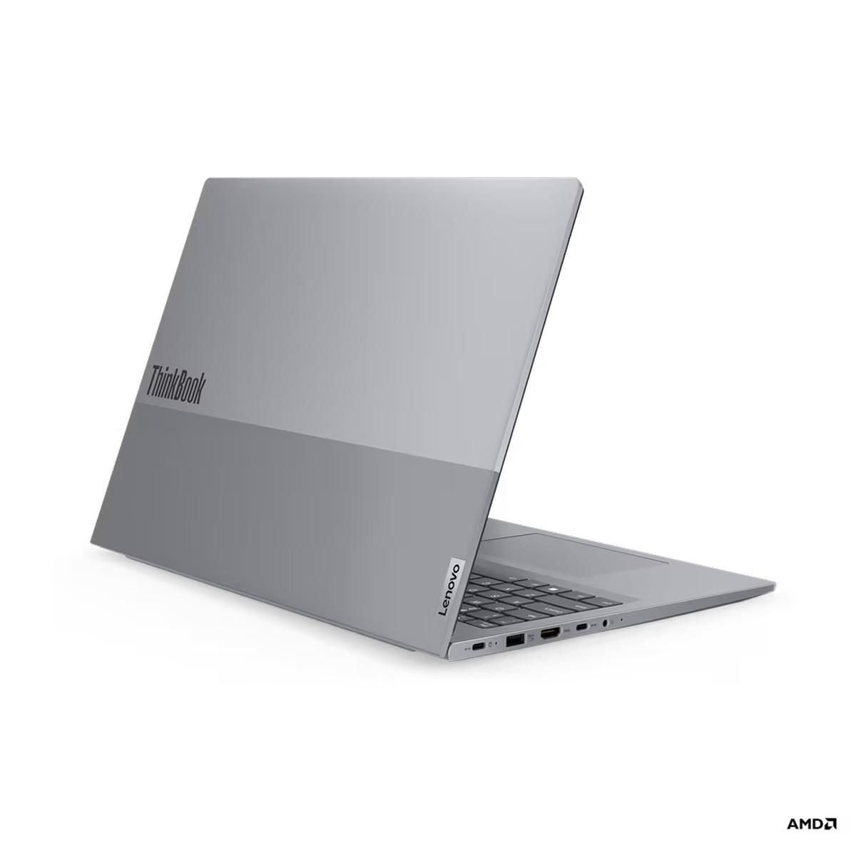 Ноутбук Lenovo ThinkBook 16 G6 ABP AMD Ryzen 5 7430U/16Gb/SSD512Gb/16"/IPS/FHD+/60Hz/NoOS/grey (21KK007RRU)