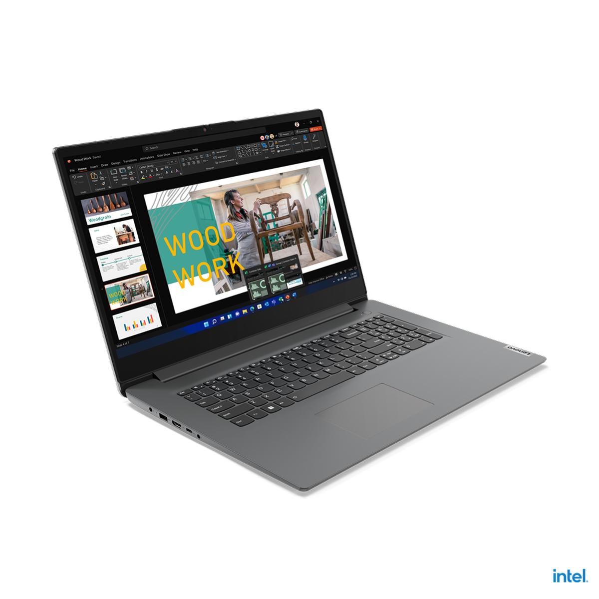Ноутбук Lenovo V17 G4 IRU Core i5-13420H/16Gb/SSD512Gb/17.3"/IPS/FHD/NoOS/grey (83A2003KRU)