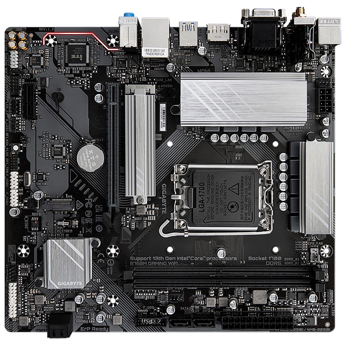Материнская плата Gigabyte B760M GAMING WIFI, RTL