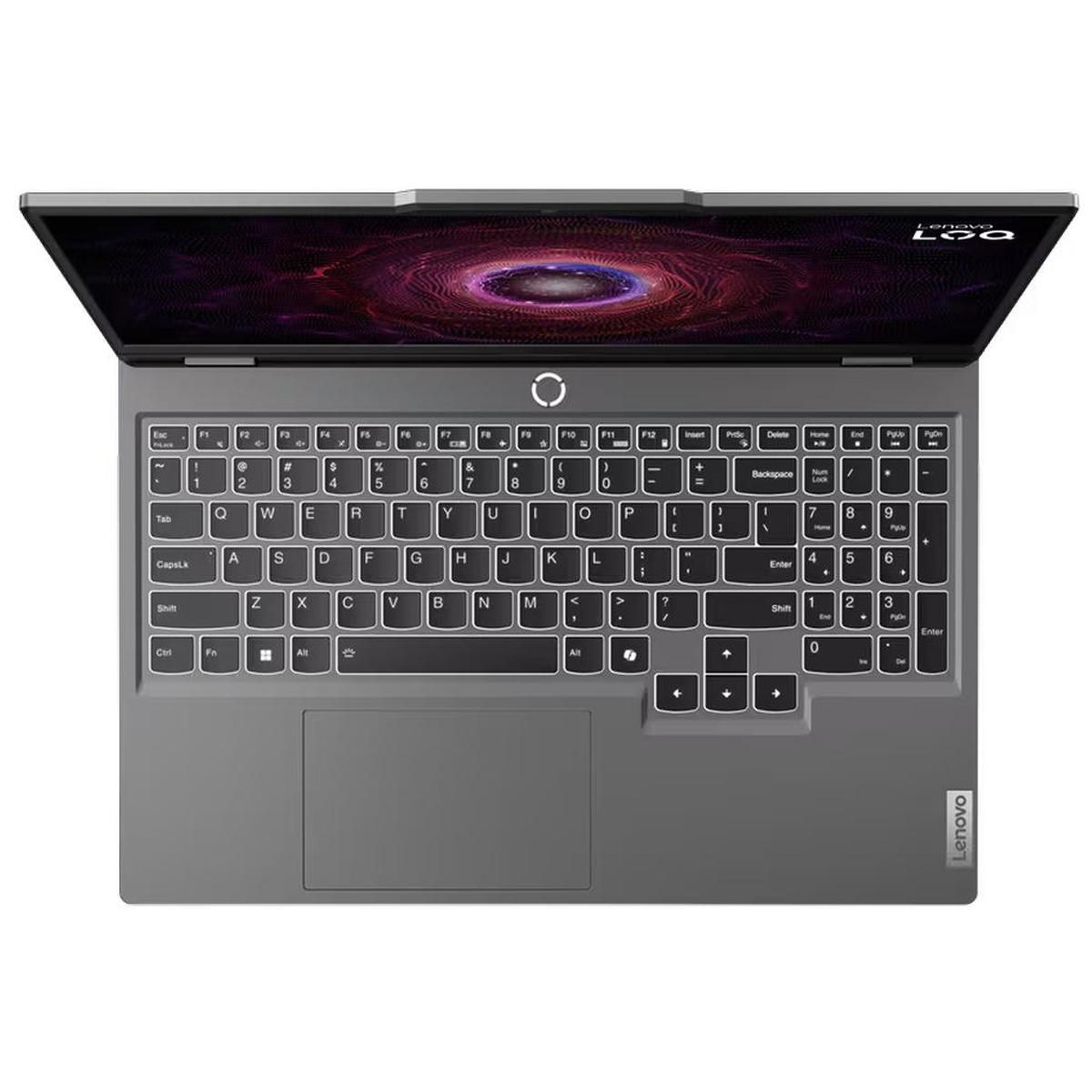 Ноутбук Lenovo LOQ 15ARP9 AMD Ryzen 7 7435HS/16Gb/SSD1Tb/RTX 4060 8Gb/15.6"/IPS/FHD/144Hz/NoOS/grey (83JC005HRK)