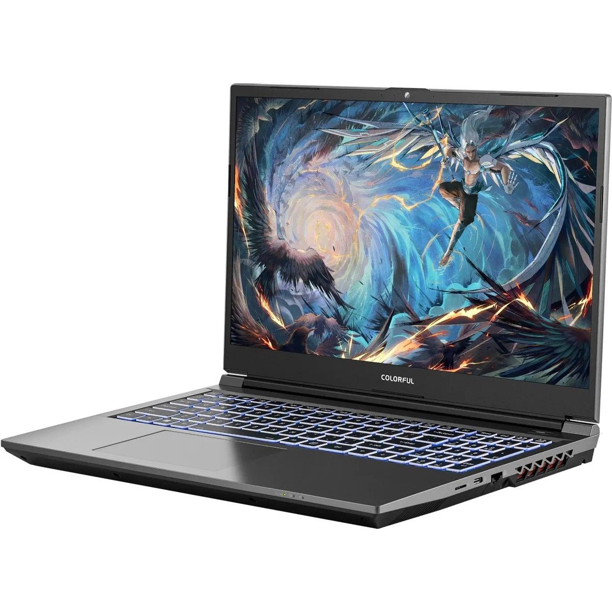 Ноутбук Colorful EVOL X15 AT23H1 Intel Core i5-12500H/16Gb/SSD512Gb/RTX4060 8Gb/15.6"/IPS/FHD/1920x1080/144Hz/Win11/Grey (A10205400042)