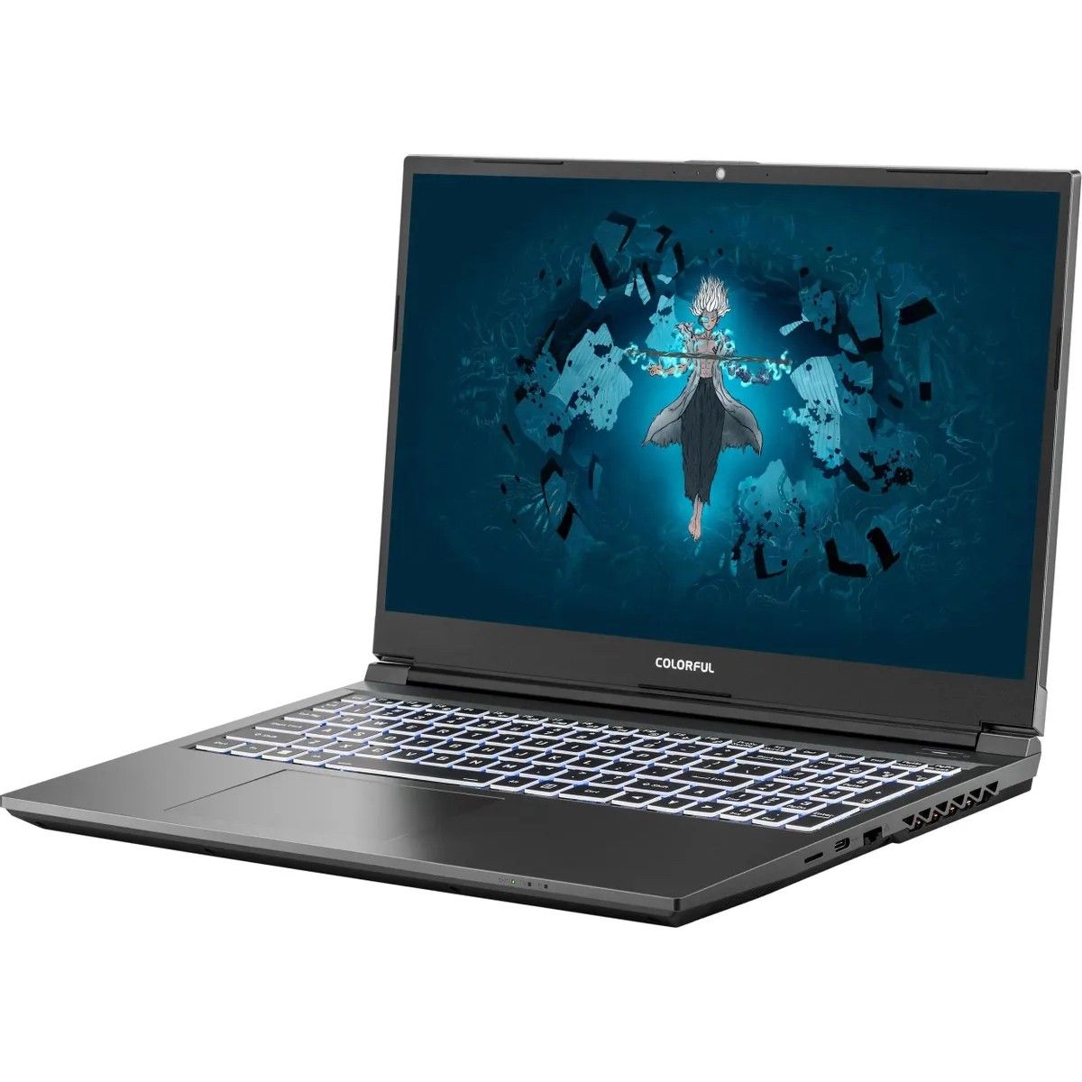 Ноутбук Colorful EVOL X17 AT23H1 Intel Core i5-12500H/16Gb/SSD512Gb/RTX4050 6Gb/17.3"/IPS/FHD/1920x1080/144Hz/Win11/Gray (A10205400044)