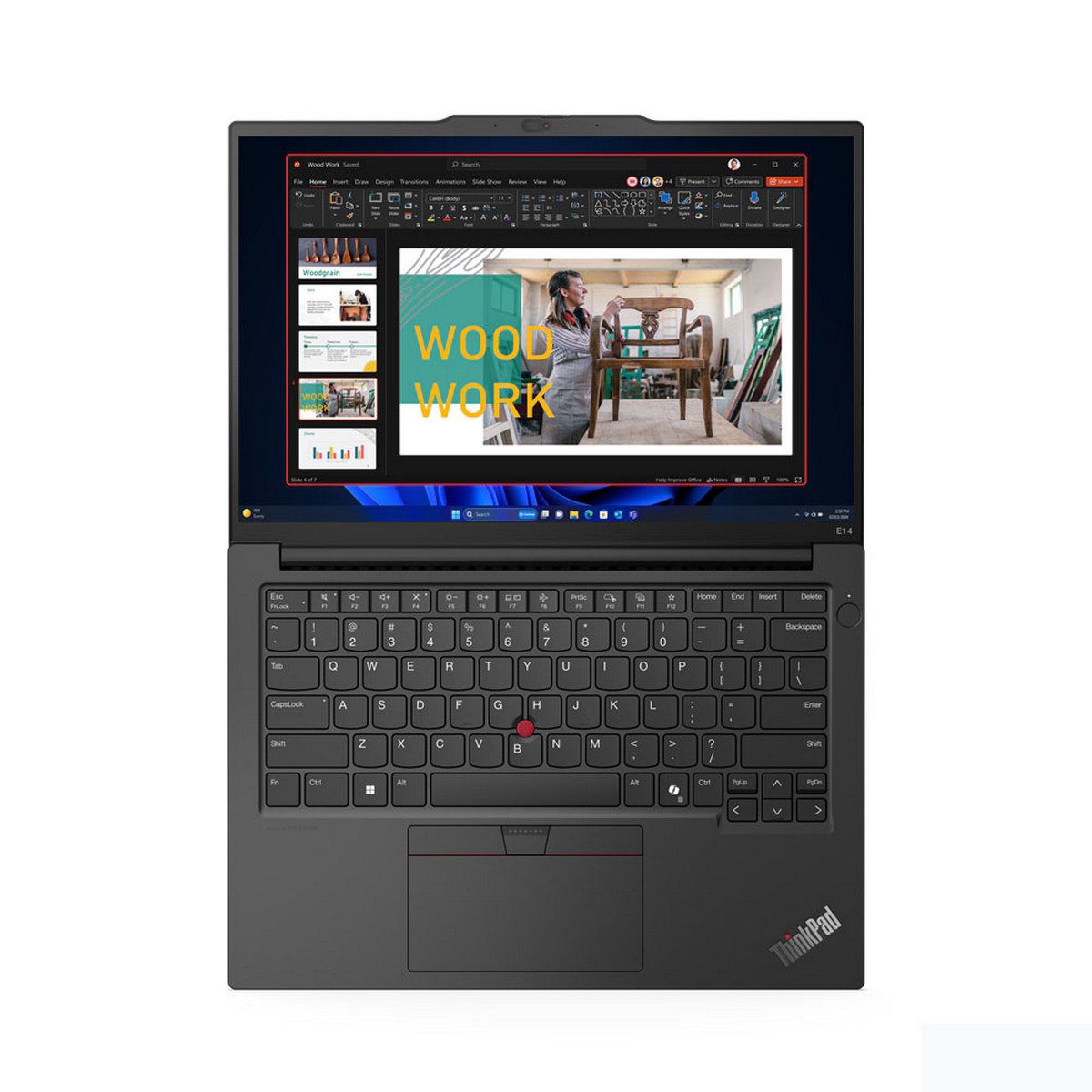 Ноутбук Lenovo ThinkPad E14 Gen 6 Intel Core Ultra 5 125U/8Gb/SSD512Gb/14"/IPS/WUXGA/1920x1200/60Hz/NoOS/Black (21M8S0WG00)