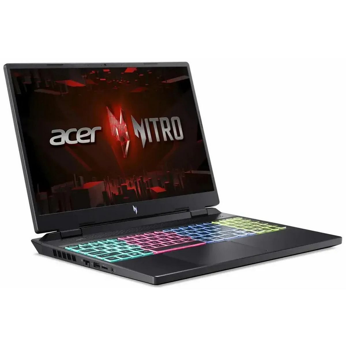 Ноутбук Acer Nitro AN16-42 Core Ryzen 7 8845HS/16Gb/SSD1024Gb/RTX4060 8Gb/16"/IPS/WUXGA/NoOS/Black (NH.QSKCD.003)