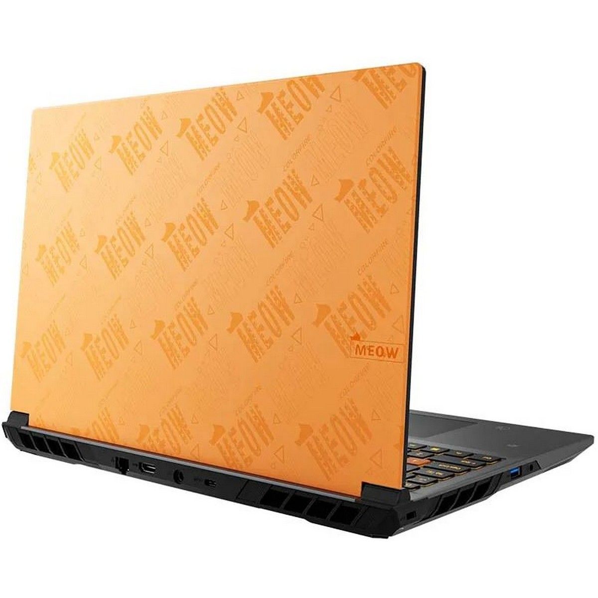 Ноутбук Colorful MEOW R15 24-HR87B16512E-O-RUA-KA AMD Ryzen 7-8845HS/16Gb/SSD512Gb/RTX 4070 8Gb/15.6"/IPS/QHD/165Hz/NoOS/Orange (A10305000027)