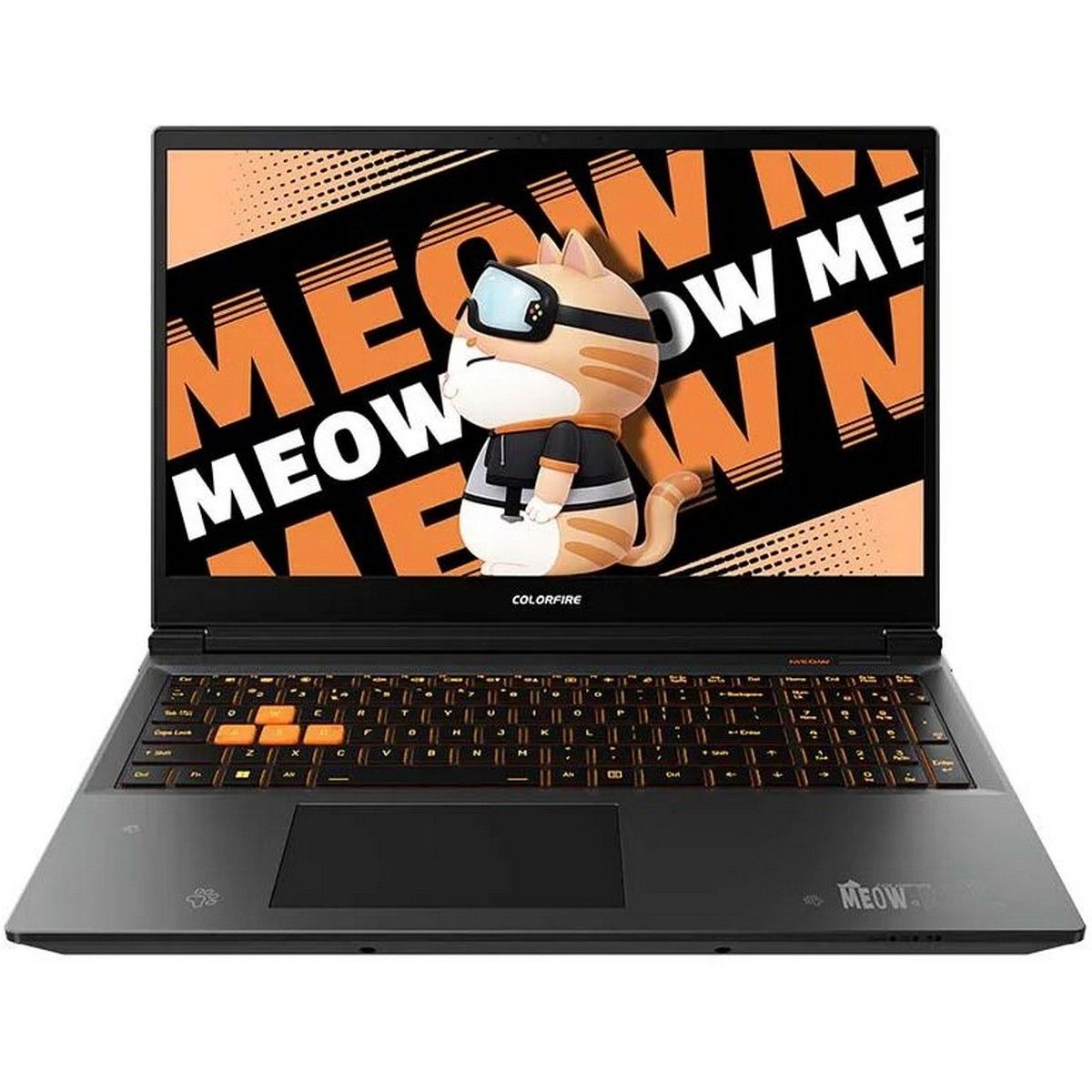 Ноутбук Colorful MEOW R16 24 AMD Ryzen 7 8845HS/16Gb/SSD512Gb/RTX4060 8Gb/16"/IPS/QHD+/240Hz/NoOS/Orange (A10305000029)