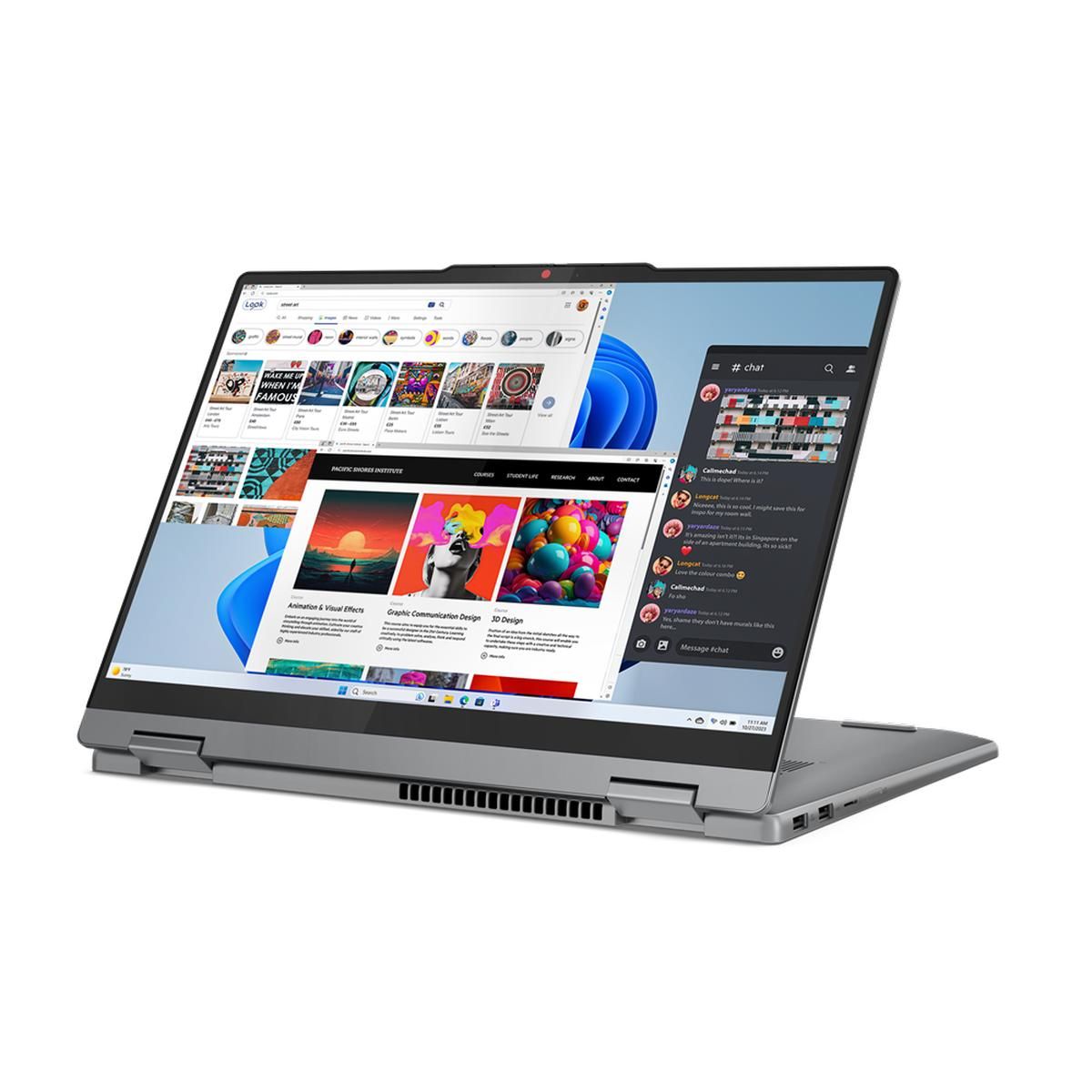 Ноутбук Lenovo IdeaPad 5 2-in-1 14IRU9 Core 7 150U/16Gb/SSD1Tb/14.0"/OLED/WUXGA/NoOS/grey (83DT0076RK)