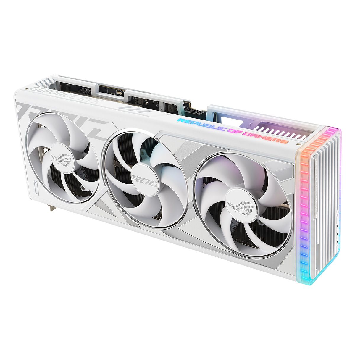 Видеокарта ASUS ROG-STRIX-RTX4080S-O16G-WHITE /RTX4080S,HDMI*2,DP*3,16G,D6X