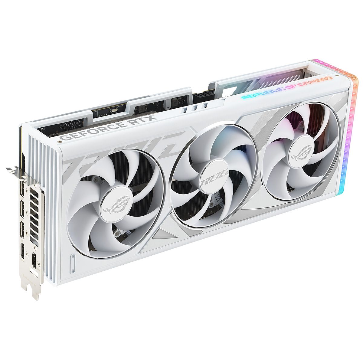 Видеокарта ASUS ROG-STRIX-RTX4080S-O16G-WHITE /RTX4080S,HDMI*2,DP*3,16G,D6X