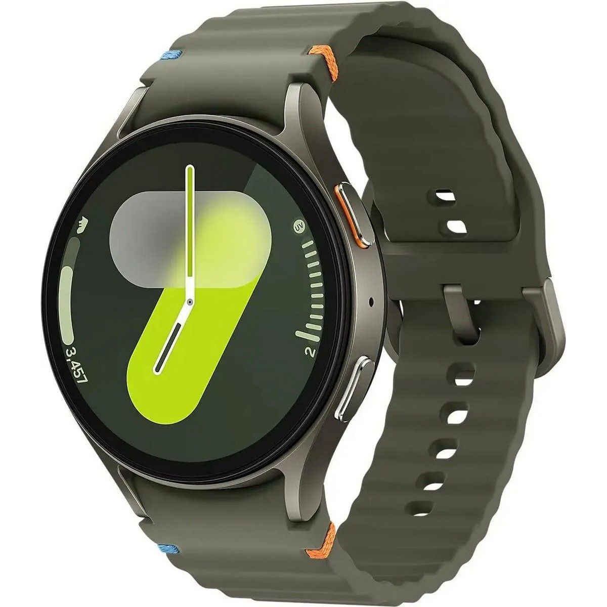 Умные часы Samsung Galaxy Watch 7 LTE 44мм 1.5" Super AMOLED корп.зеленый рем.зеленый