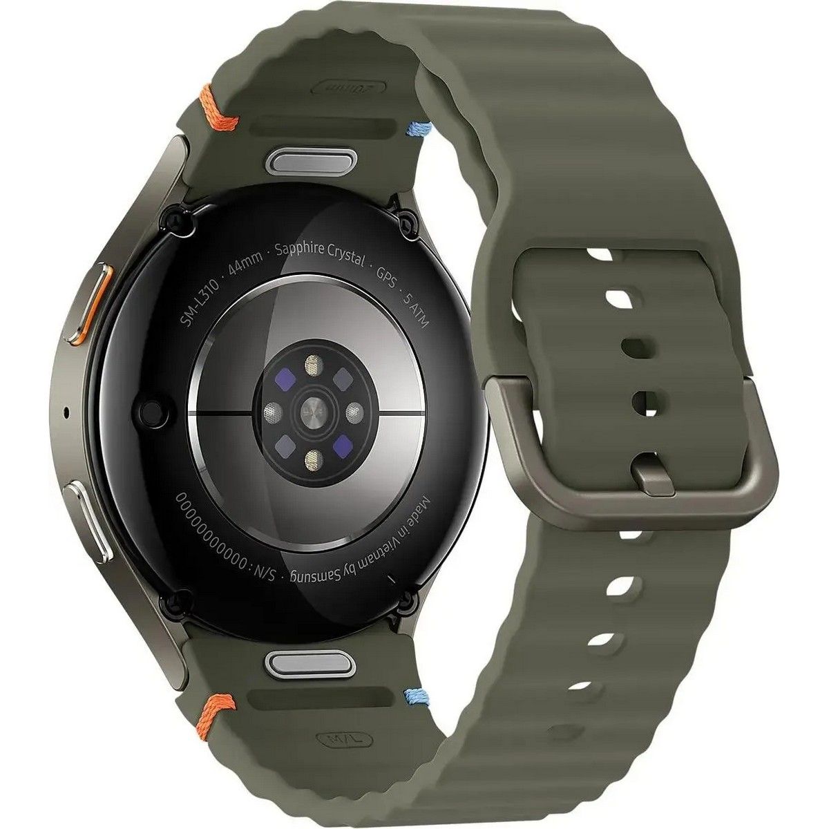 Умные часы Samsung Galaxy Watch 7 LTE 44мм 1.5" Super AMOLED корп.зеленый рем.зеленый