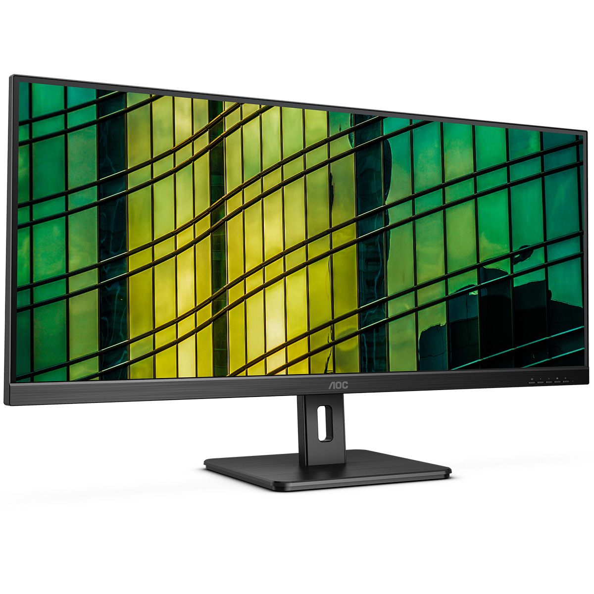 Монитор 34" AOC U34E2M Black (VA, 3440x1440, HDMI+HDMI+DP, USB HUB, 4 ms, 178°/178°, 300 cd/m, 3000:1, 100Hz)