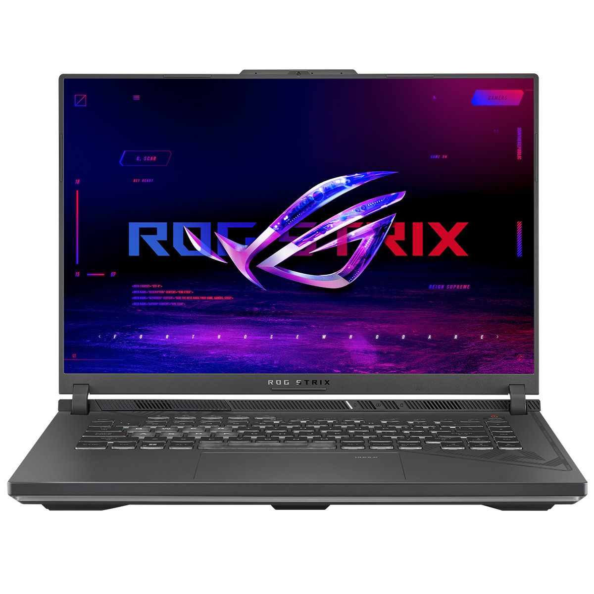 Ноутбук ASUS ROG Strix G16 G614JV-N4071 16"/WQXGA (2560x1600)/240hz/Core i7-13650HX/16Gb/SSD1Tb/RTX 4060 8Gb/NoOS/Eclipse Gray (90NR0C61-M005R0)
