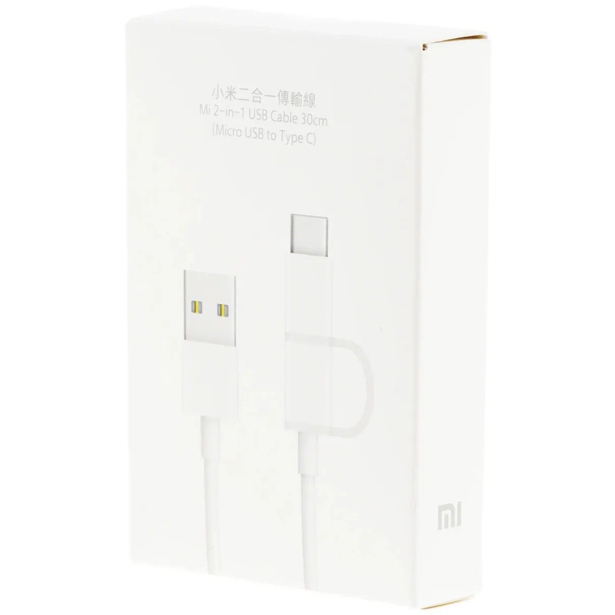 Xiaomi Кабель 2-in-1 USB Cable Micro USB to Type C 30cm
