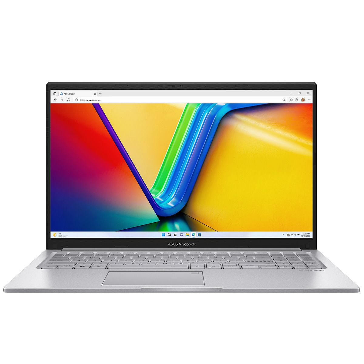 Ноутбук ASUS Vivobook 15 X1504VA-BQ1076 Intel Core i7-1355U/16Gb/512Gb/15.6"/IPS /FHD/60Hz/NoOS/Silver(90NB10J2-M01AE0)