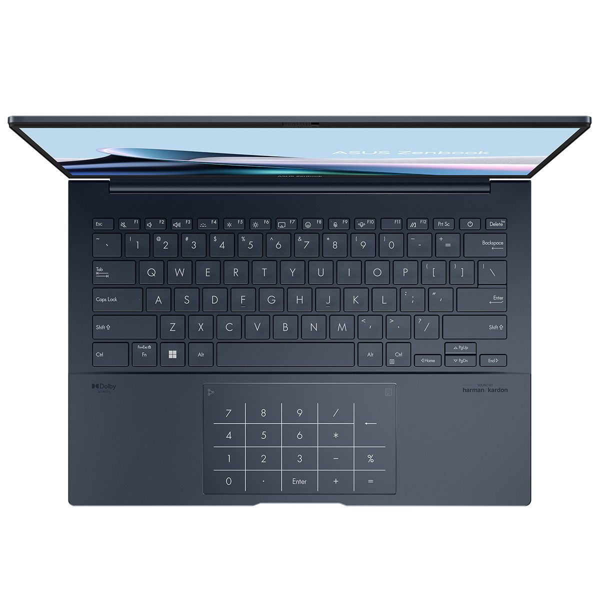 Ноутбук ASUS Zenbook 14 OLED UX3405MA-QD379W Intel Core Ultra 7 155H/16Gb/SSD1Tb/14"/OLED/WUXGA/1920x1200/60Hz/Win11/Blue (90NB11R1-M00ZU0)