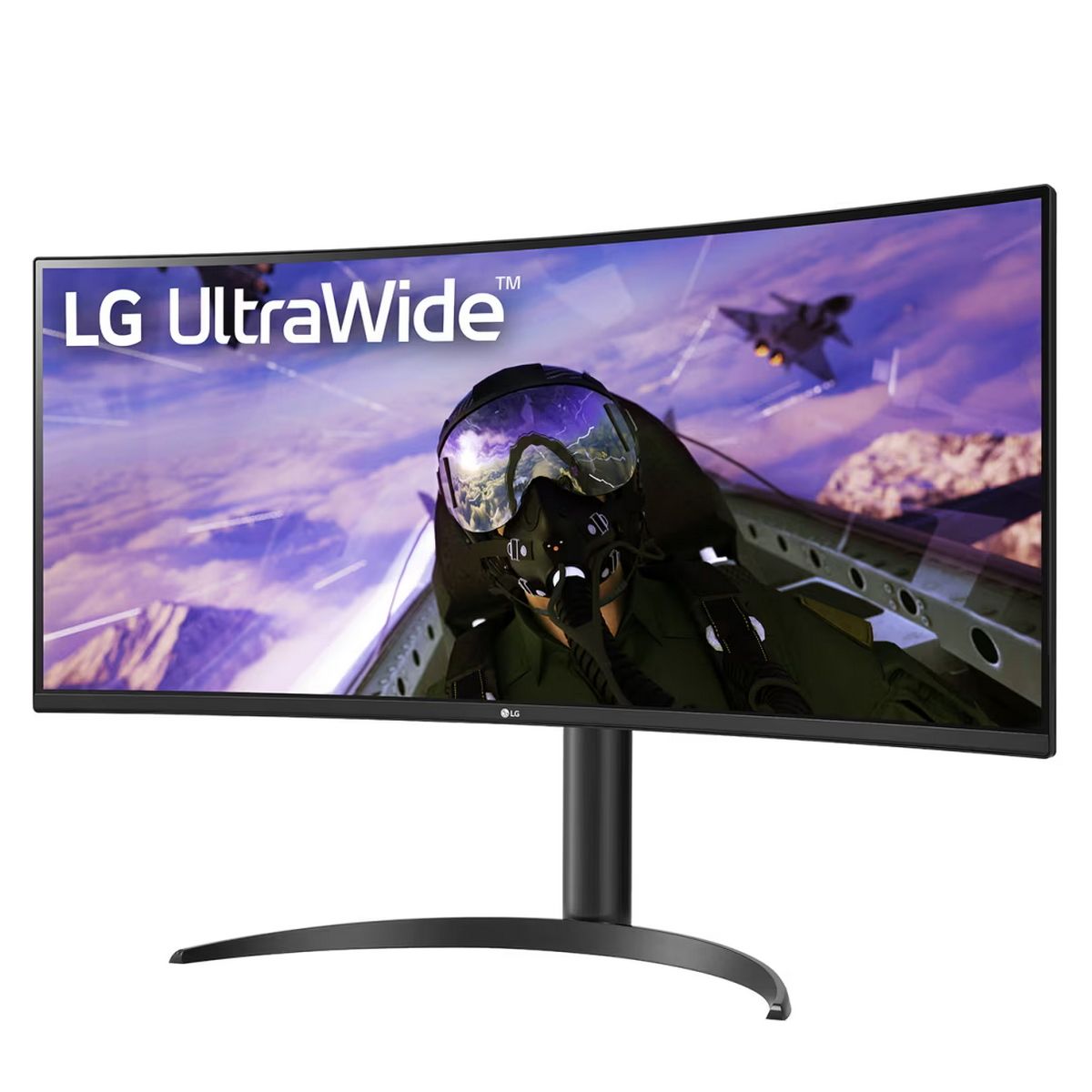 Монитор 34" LG 34WP65C-B Black (VA, 3440x1440, HDMI+HDMI+DP, 1 ms, 178°/178°, 300 cd/m, 3000:1, 160Hz, MM, Curved)