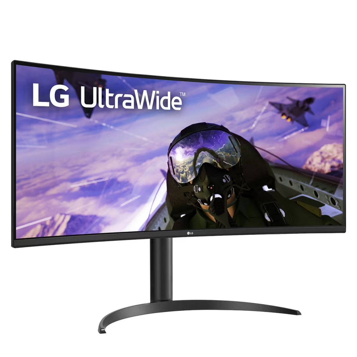 Монитор 34" LG 34WP65C-B Black (VA, 3440x1440, HDMI+HDMI+DP, 1 ms, 178°/178°, 300 cd/m, 3000:1, 160Hz, MM, Curved)