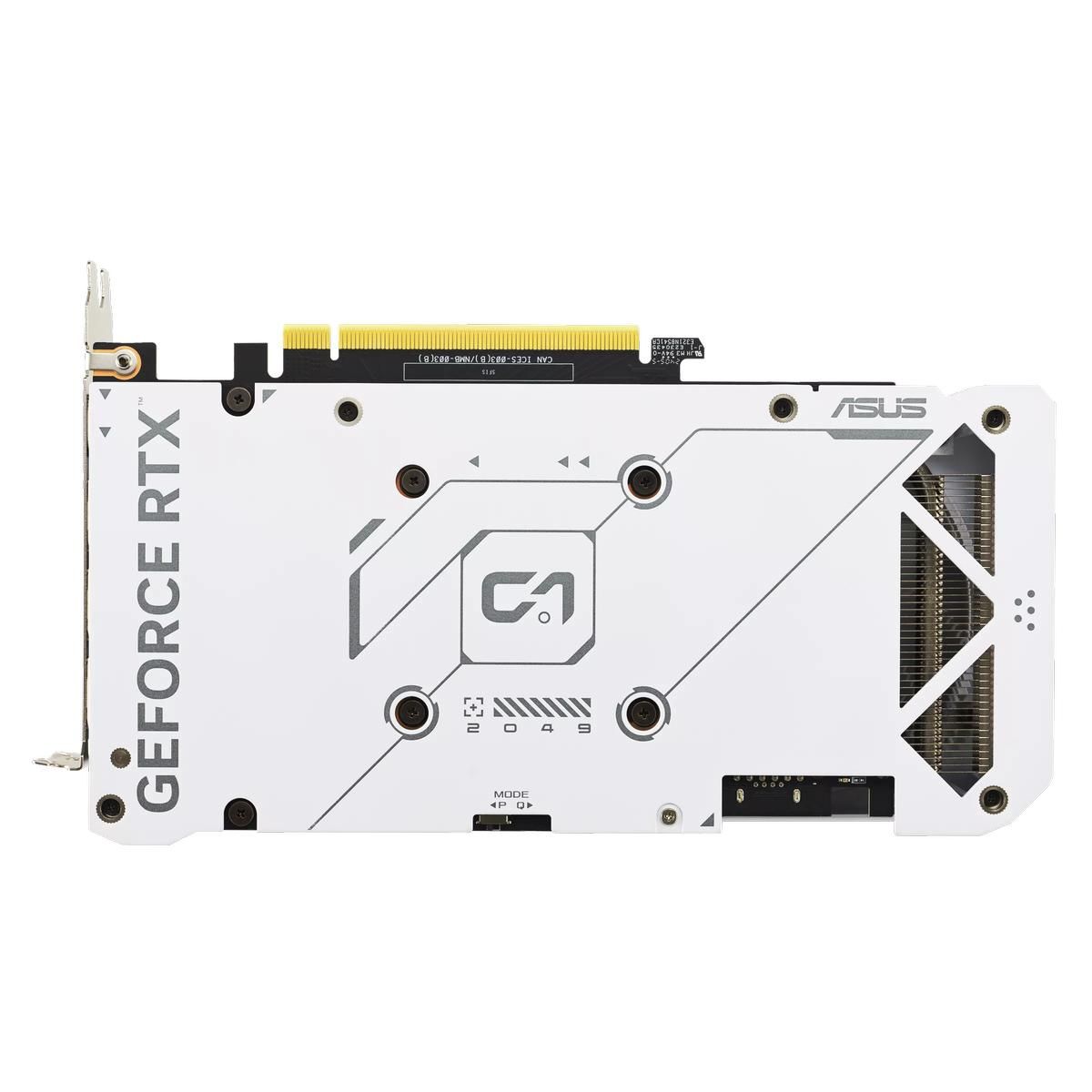 Видеокарта ASUS DUAL-RTX4070S-O12G-EVO-WHITE