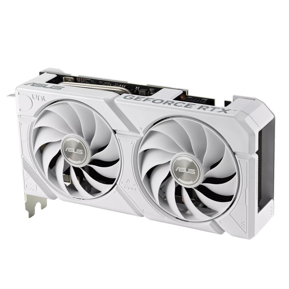 Видеокарта ASUS DUAL-RTX4070S-O12G-EVO-WHITE