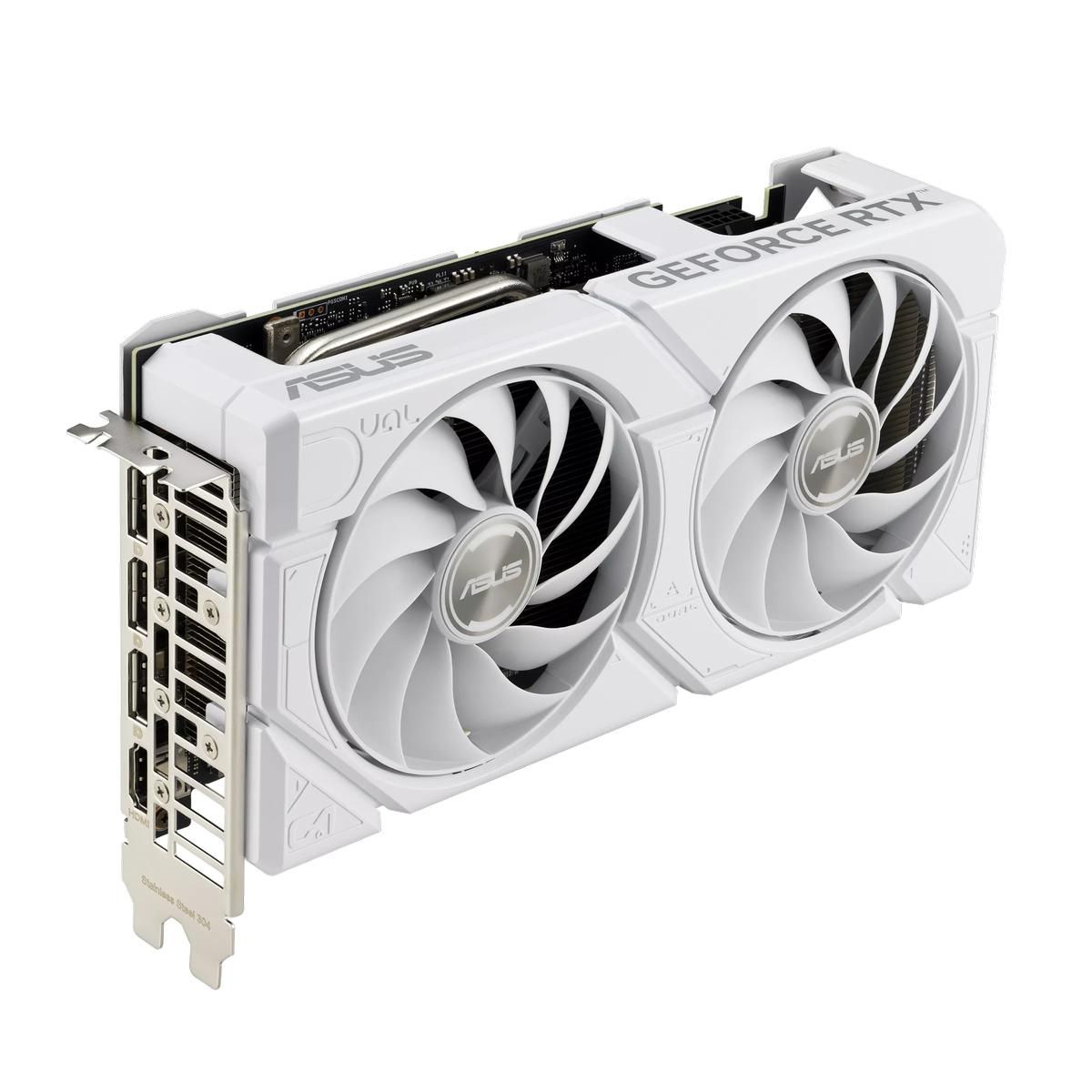 Видеокарта ASUS DUAL-RTX4070S-O12G-EVO-WHITE