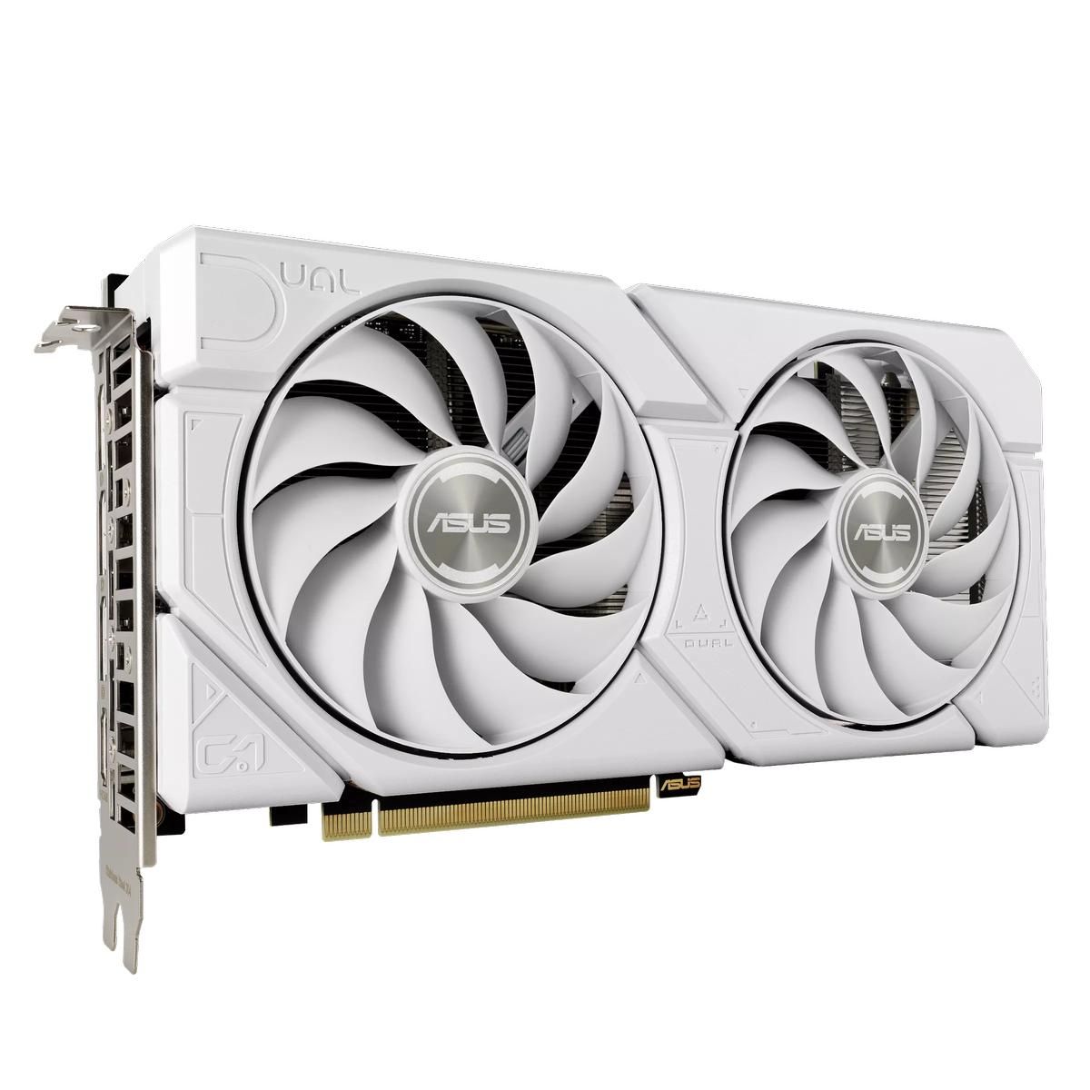Видеокарта ASUS DUAL-RTX4070S-O12G-EVO-WHITE