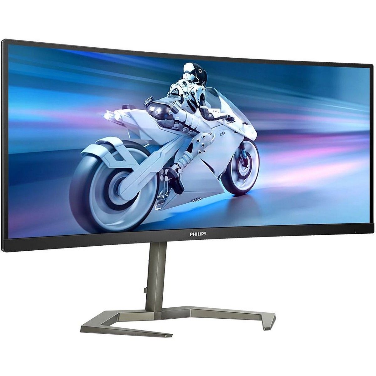 Монитор 34" PHILIPS 34M1C5500 (00/01) Black VA, изогнутый, 3440x1440, 165Hz, 1 ms, 178°/178°, 300 cd/m, 3000:1, +2xHDMI 2.0, +2xDisplayPort 1.4, +4xUSB 3.2, +MM, +регулировка по высоте