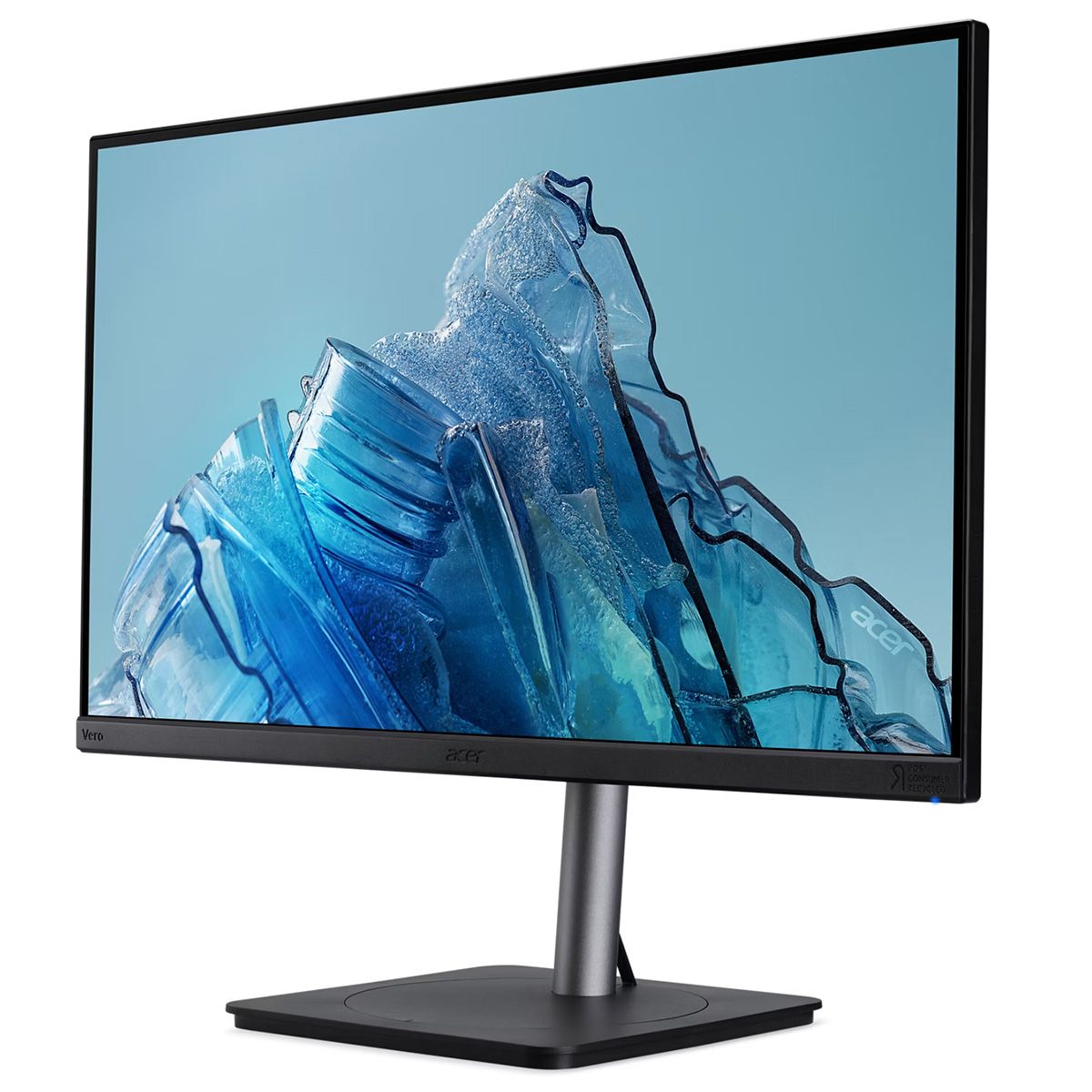 Монитор 27" ACER CB273UEbemipruzxv Black (IPS, 2560x1440, HDMI+DP+Type C, USB 3.2 Hub, LAN, 4 ms, 178°/178°, 350 cd/m, 1000:1 (100M:1), 100Hz, MM)