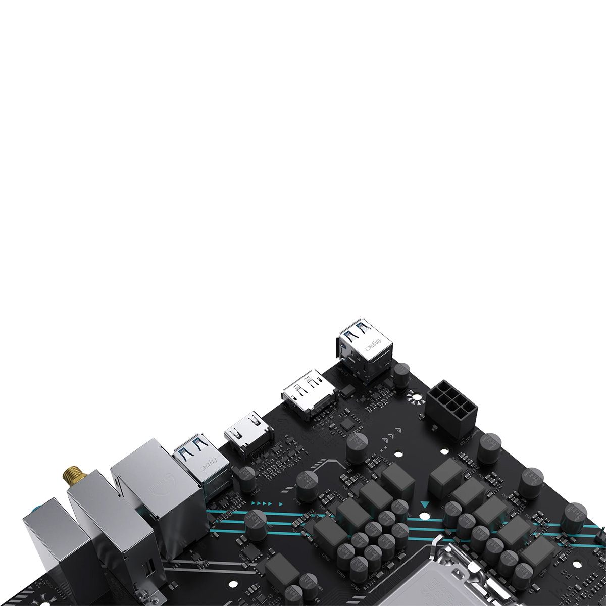 Материнская плата Maxsun MS-B760M GAMING WIFI ACE D4 B760, LGA1700, 2*DDR4, 1*PCIEx16, 1*PCIEx1, 2*M.2, 6*USB3.2Gen1, 4*USB2.0, 3*SATA3.0, 1G, DP, HDMI, M-ATX, RTL